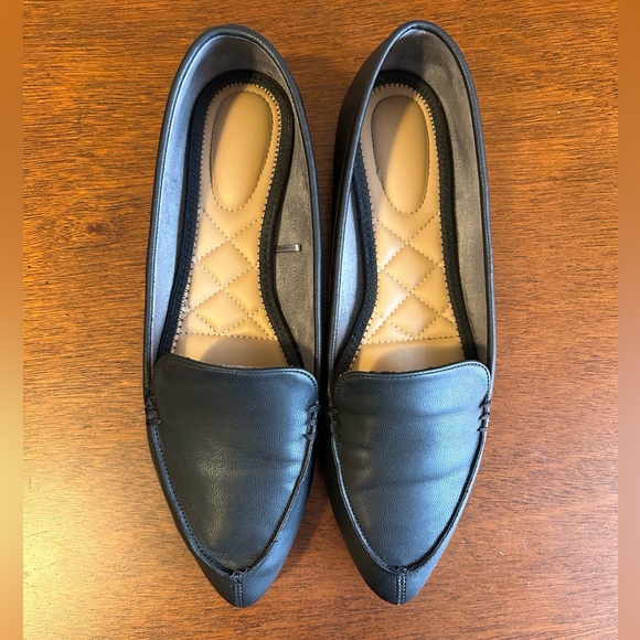 Women’s Black Loafer Shoes Size 8 Rachel Zoe - Picture 3 of 7
